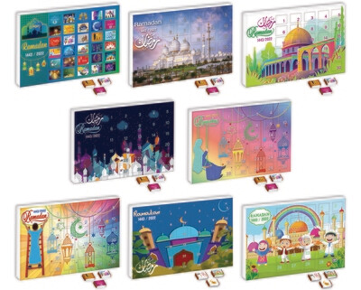 Ramadan Chocolate Countdown to Eid Calendars