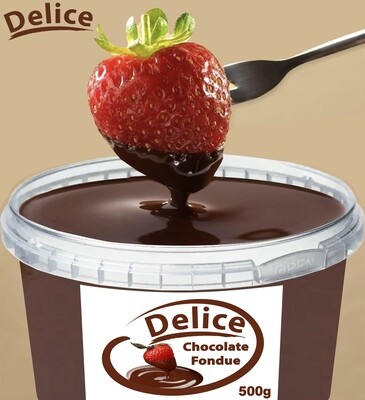 Delice Ready To Use Chocolate Fondue - 6 Delicious Flavours