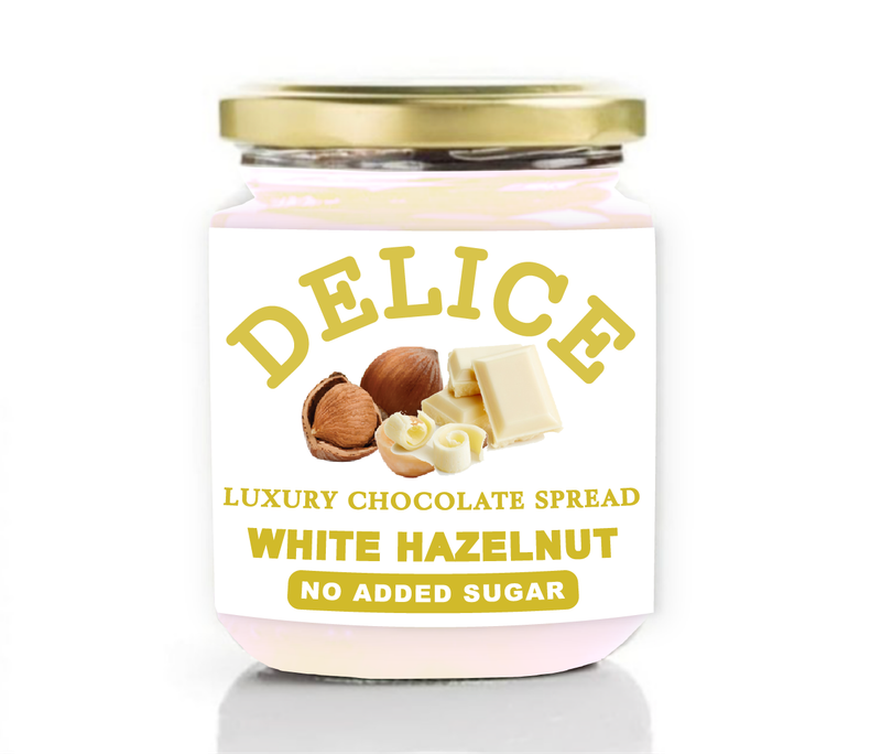 ​Delice No Added Sugar HAZELNUT White Chocolate Spread