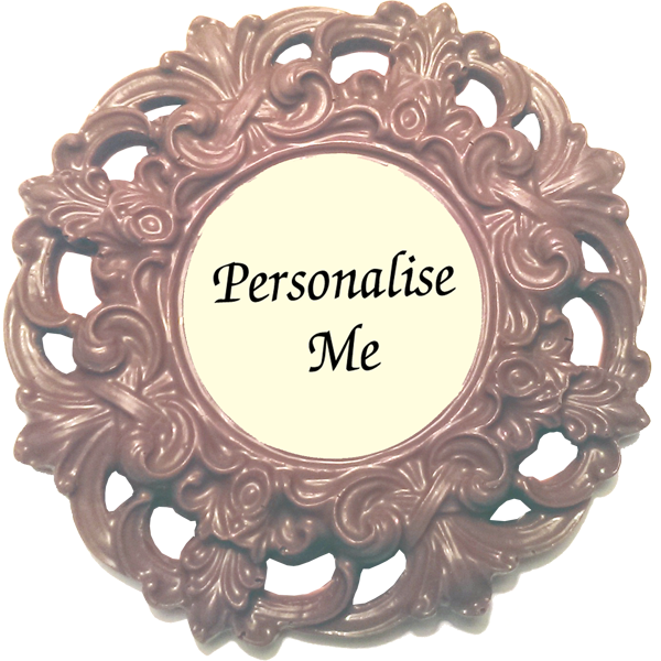 Personalised Printed Belgian Chocolate MAYFAIR Frame