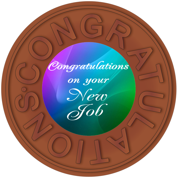 Congratulations New Job