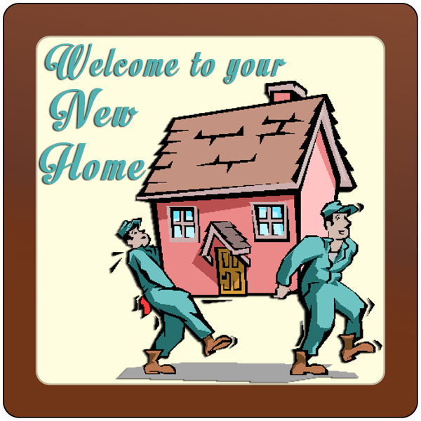 Square Plaque - New Home