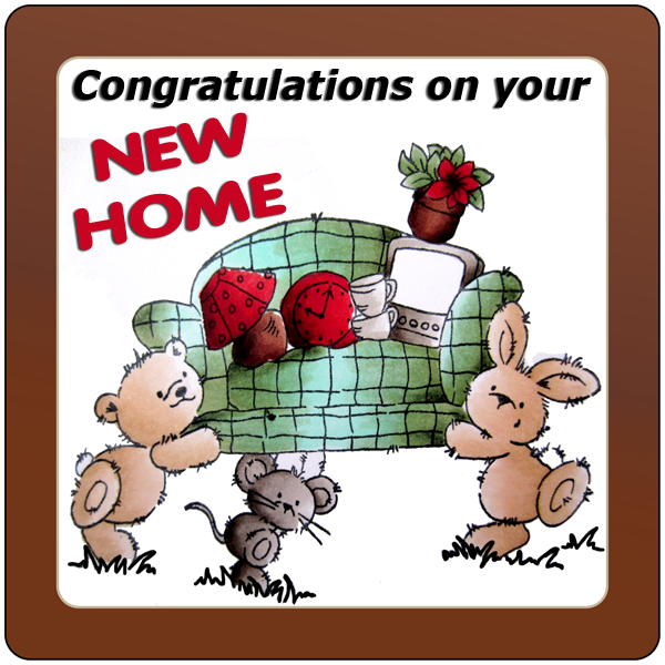 Square Plaque - New Home