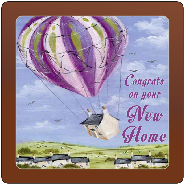 Square Plaque - New Home