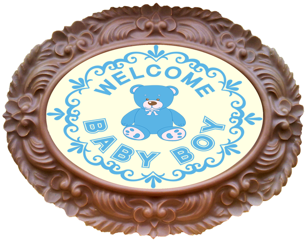 Frame OVAL - Baby Boy