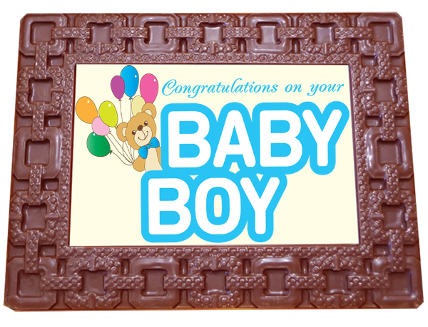 Frame SQUARES - Baby Boy