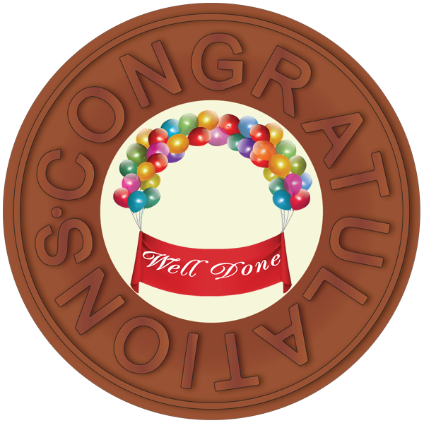 Congratulations Disc - Well Done