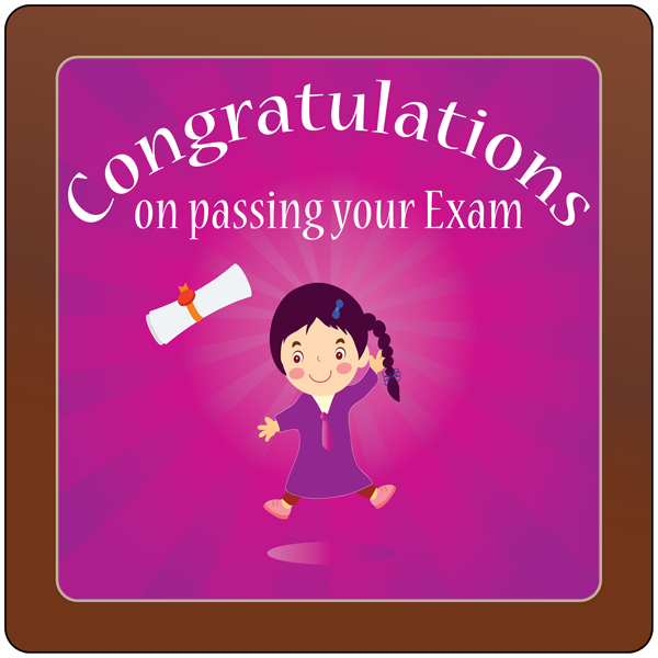 Square Plaque - Passing Exam