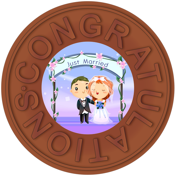 Congratulations - Just Married