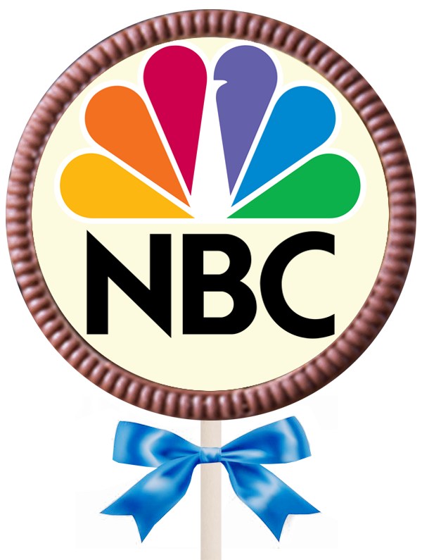Personalised Printed Promotional Chocolate Lollipop (Round)