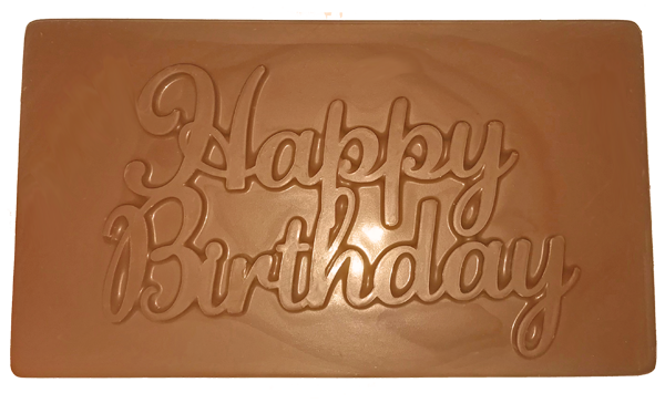 Happy Birthday Chocolate Bar