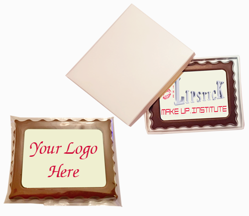 Personalised Printed Promotional Chocolate Rectangular Mini Frame