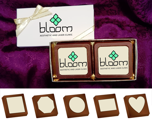 Personalised Printed Promotional Chocolates (Box of 2)