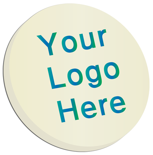ROUND shaped Printed Chocolate Cake &amp; Dessert Toppers / Discs
