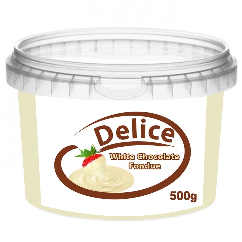 Delice WHITE Chocolate Fondue