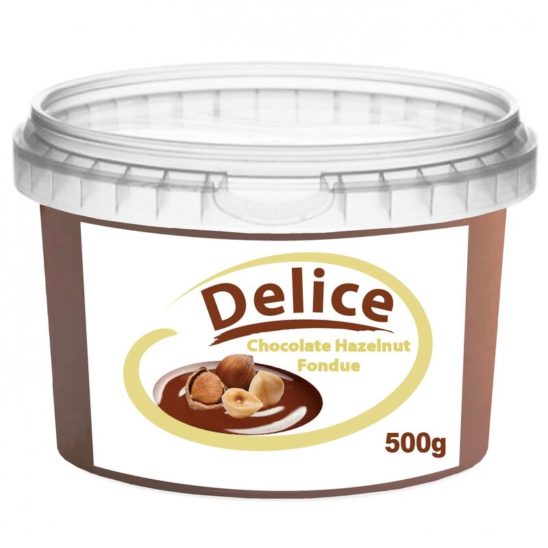 Delice Chocolate HAZELNUT Fondue