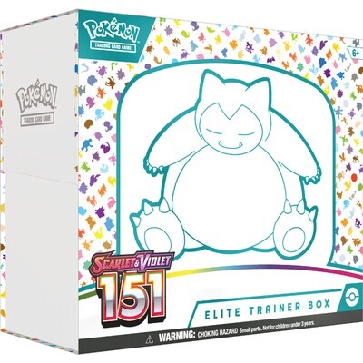 Scarlet & Violet 151 Elite Trainer Box 151-01