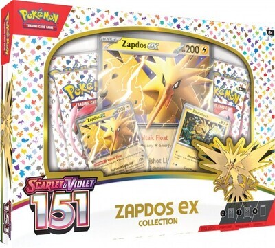 Scarlet & Violet 151 Zapdos ex Box 151-03