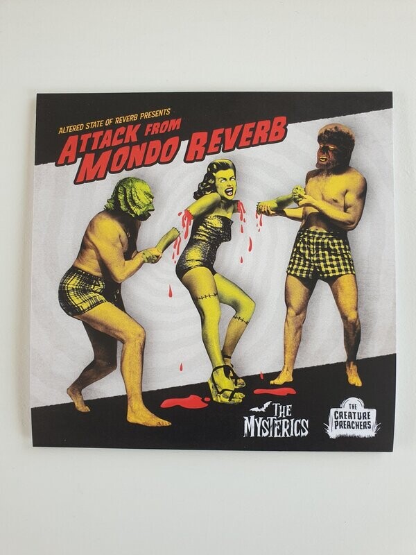 The Mysterics / The Creature Preachers - Attack From Mondo Reverb Split 7" Purple Vinyl US Import