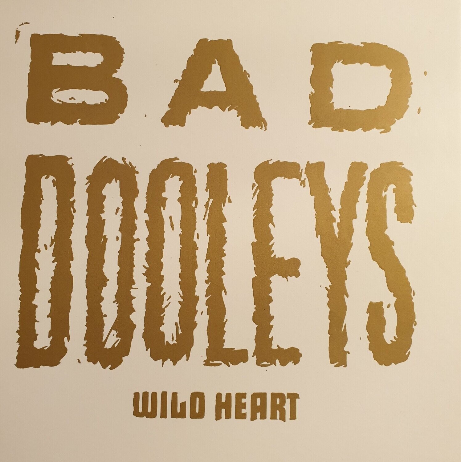 Bad Dooleys - Wild Heart  BOX SET TESTPRESSUNG LP CD T-SHIRT 2 AUFKLEBER Limited Edition Shirt Größe S