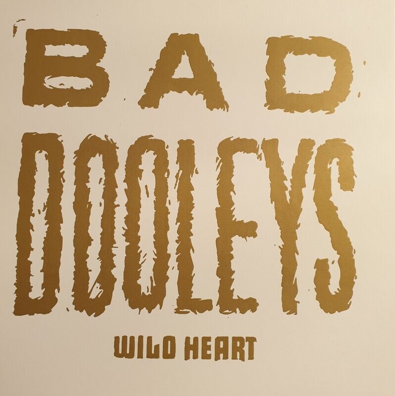 Bad Dooleys - Wild Heart  BOX SET TESTPRESSUNG LP CD T-SHIRT 2 AUFKLEBER Limited Edition Shirt Größe S