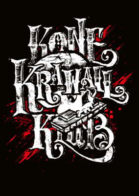 Kone Krawall Klub T-Shirt Psychobilly Blues Punk Trash One-Man Band Größe M