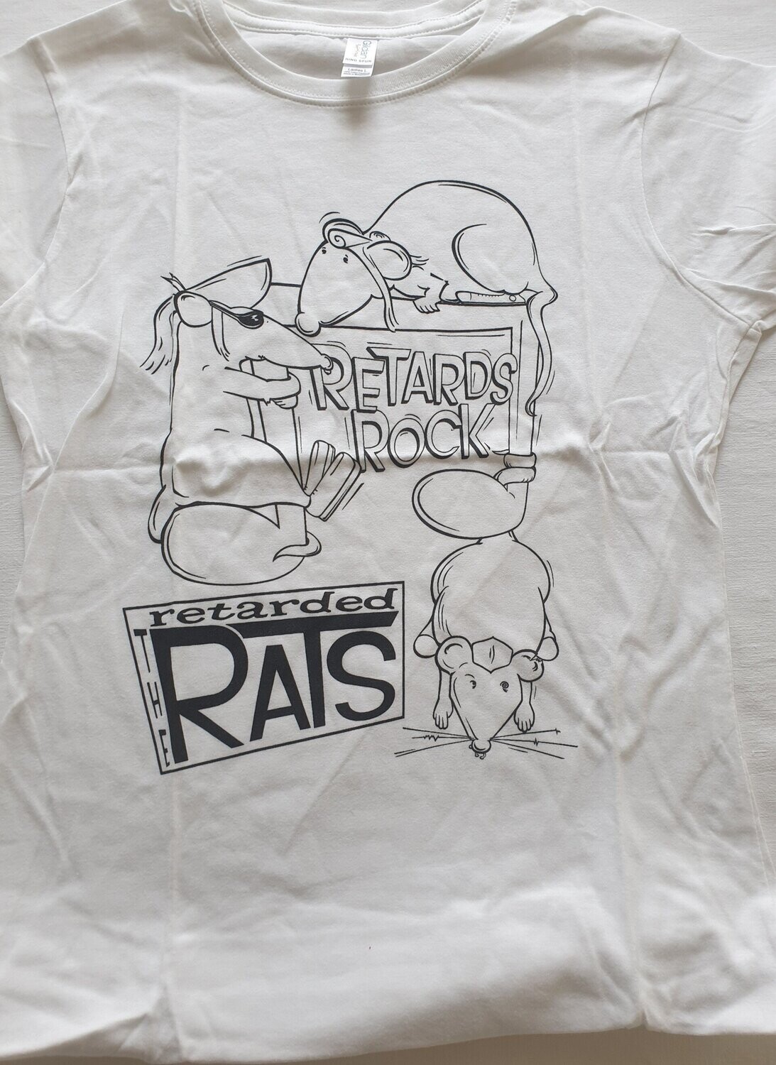The Retarded Rats -  Retards Rock Shirt Größe Ladies S