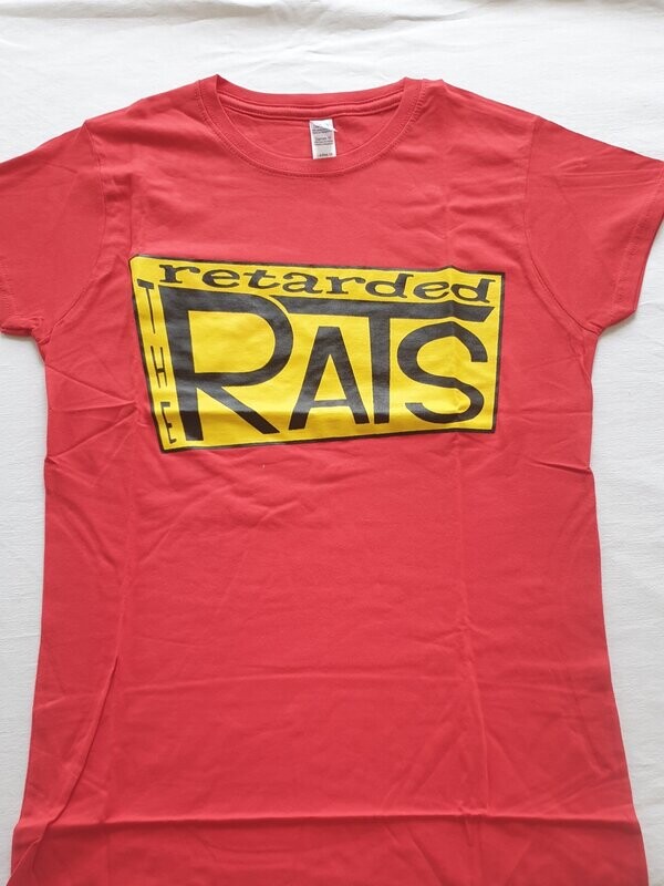 The Retarded Rats - Logo Shirt rot Größe Ladies M The Retarded Rats - Logo Shirt rot Größe Ladies M