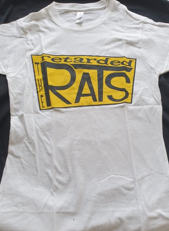 The Retarded Rats - Logo Shirt weiss Größe Ladies M The Retarded Rats - Logo Shirt weiss Größe Ladies M