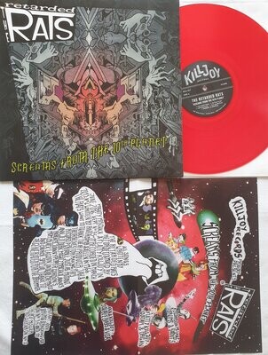The Retarded Rats - Screams From The 10th Planet LP RED VINYL The Retarded Rats - Screams From The 10th Planet LP RED VINYL