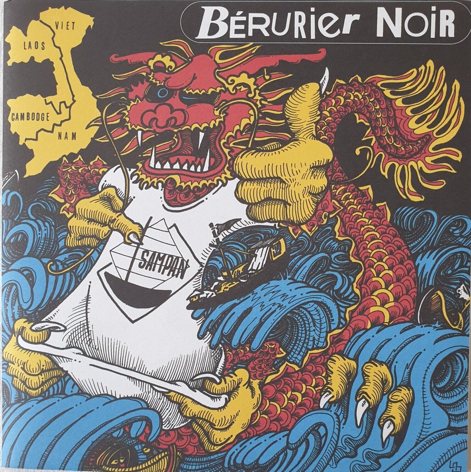 Bérurier Noir - Vietnam Laos Cambodge 7"