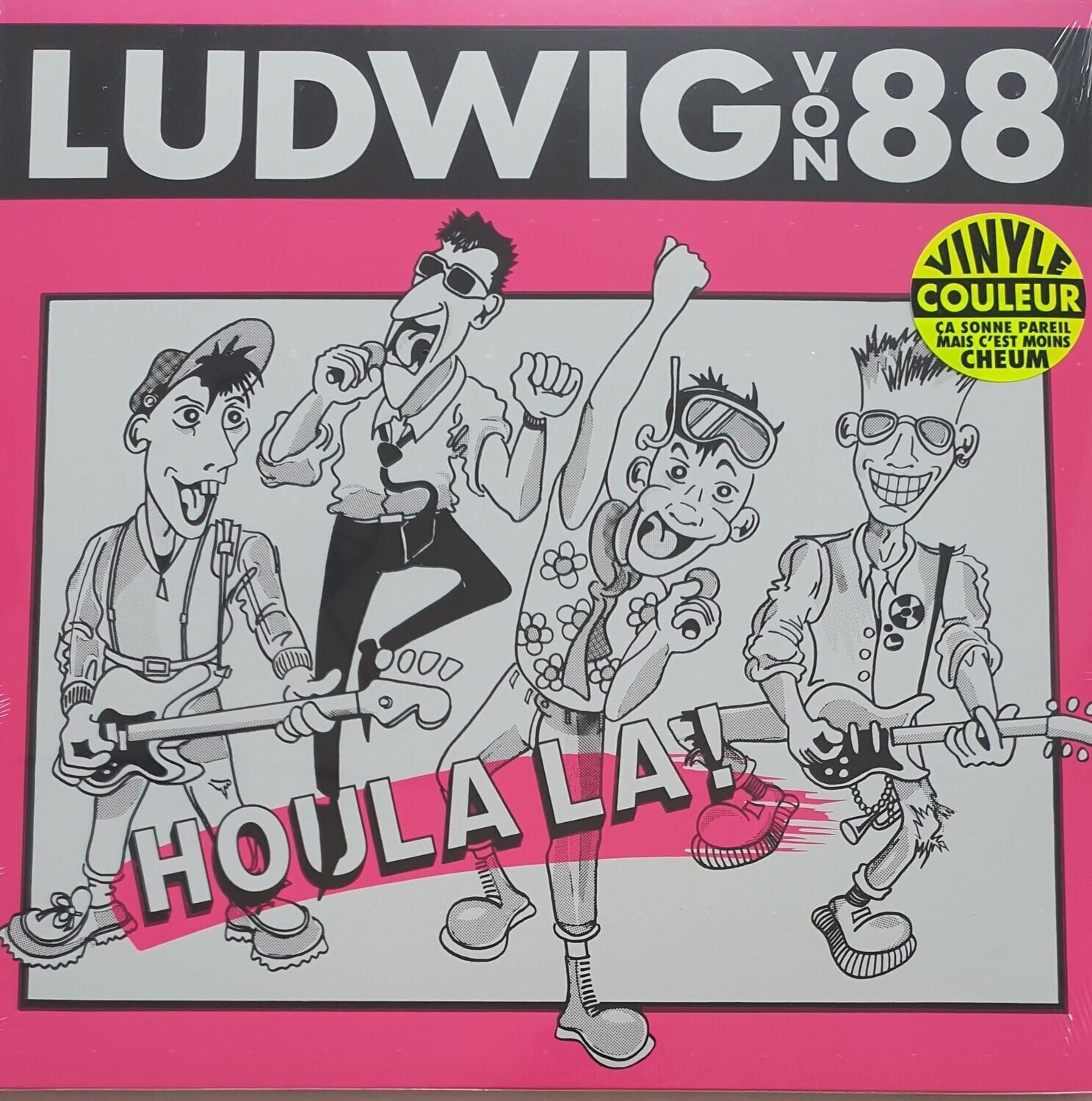 Ludwig Von 88 - Houlala! LP Colored Vinyl  RE