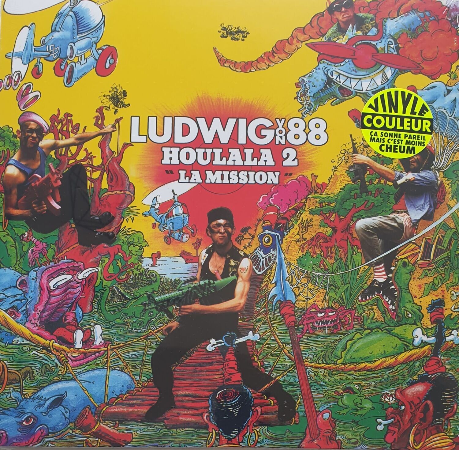 Ludwig Von 88 - Houlala 2 La Mission LP Colored Vinyl  RE