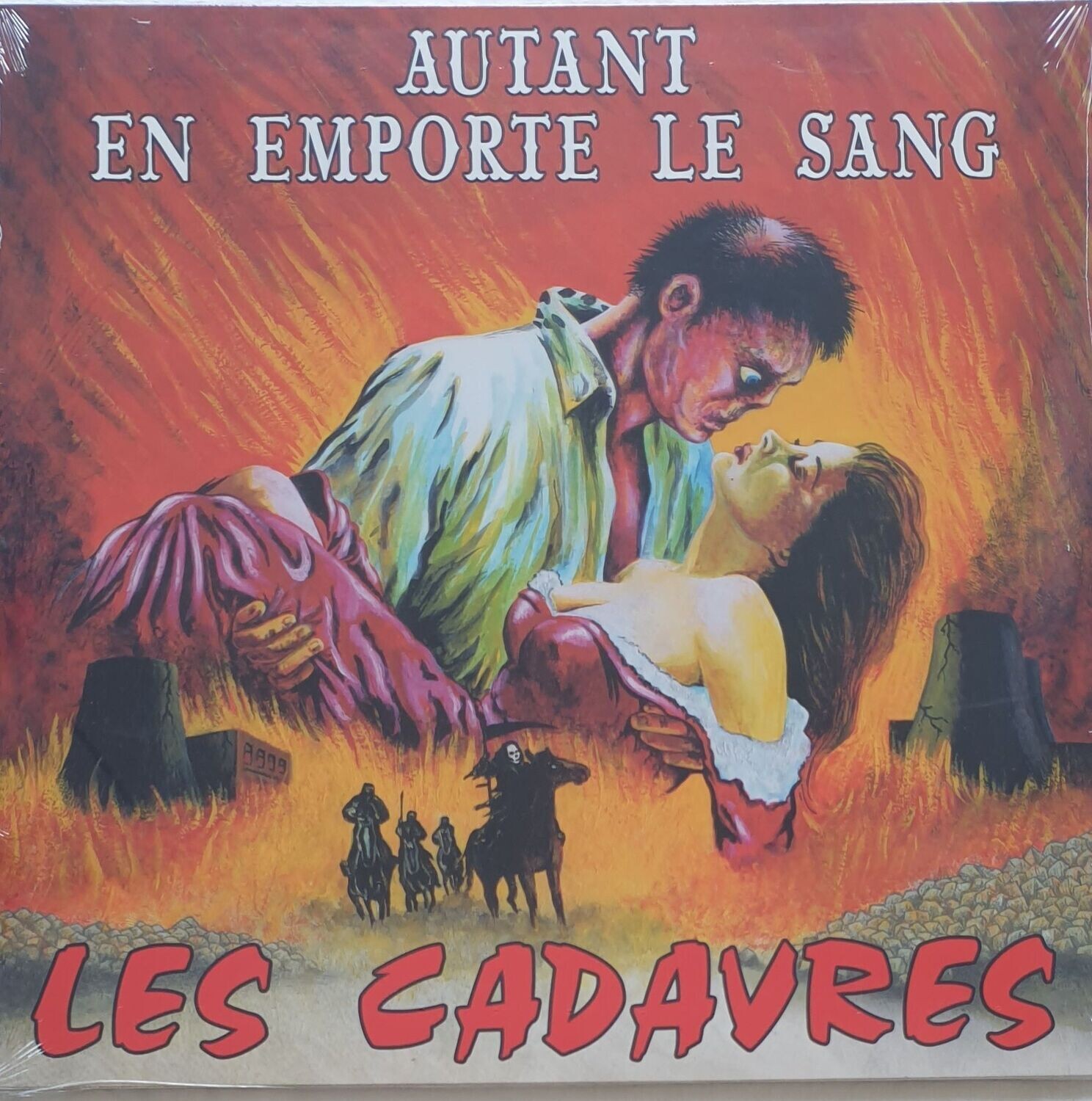 Les Cadavres - Autant En Emporte Le Sang  LP RE