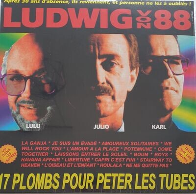 Ludwig Von 88 - 17 Plombs Pour Péter Les Tubes 2xLP RE Ludwig Von 88 - 17 Plombs Pour Péter Les Tubes 2xLP RE