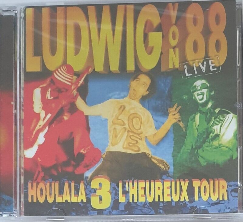 Ludwig Von 88 -Houlala 3 l'Heureux Tour 2CD Live Ludwig Von 88 -Houlala 3 l'Heureux Tour 2CD Live