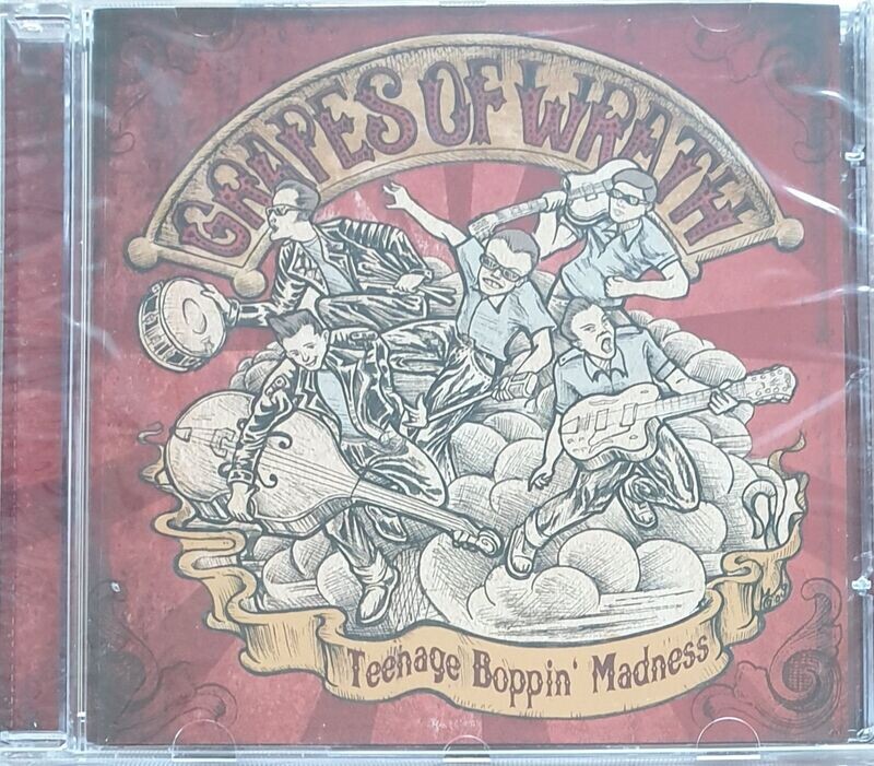 Grapes Of Wrath – Teenage Boppin' Madness CD Grapes Of Wrath – Teenage Boppin' Madness CD