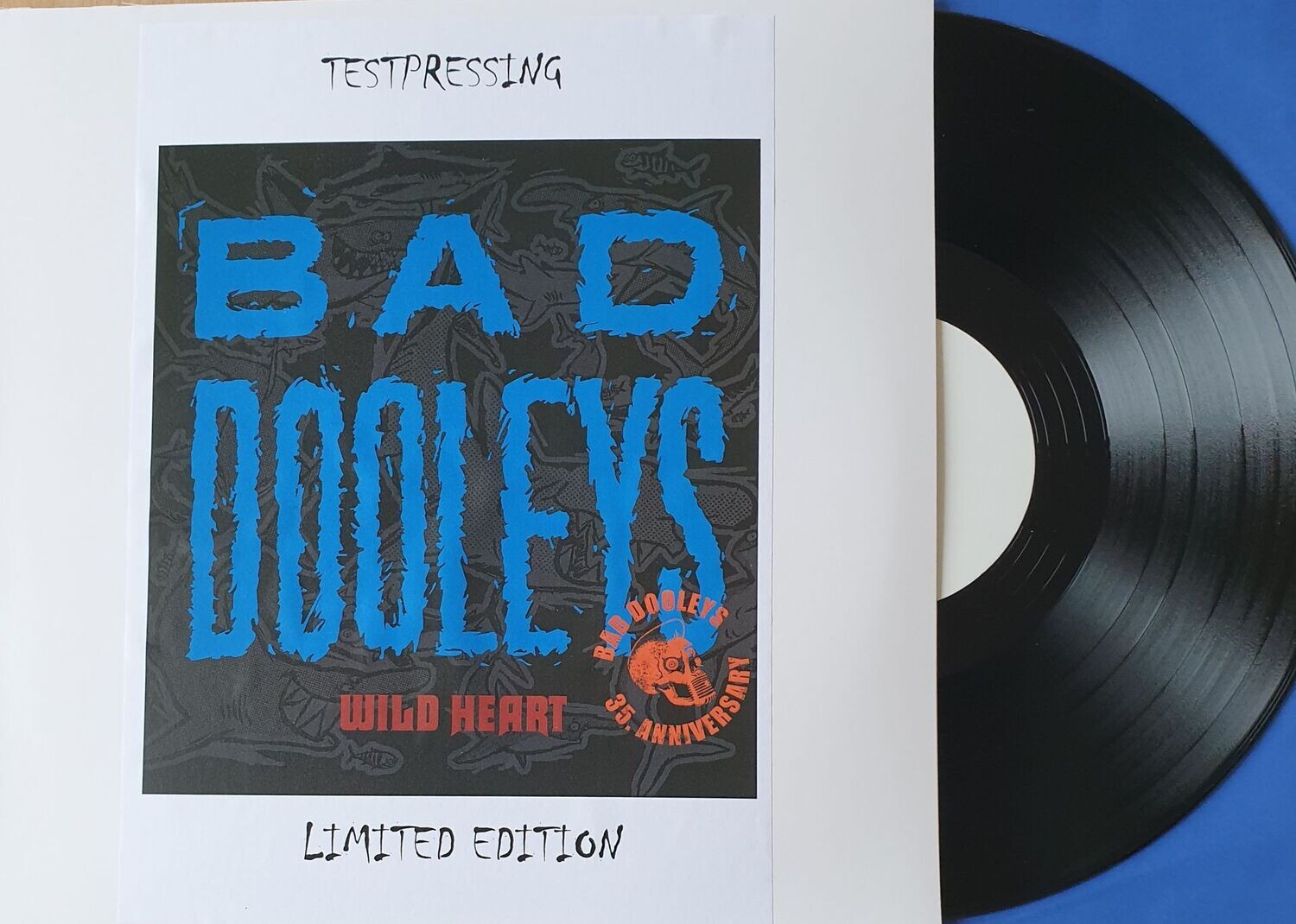 Bad Dooleys - Wild Heart 35 Anniversary Album LP TESTPRESSUNG/TESTPRESSING