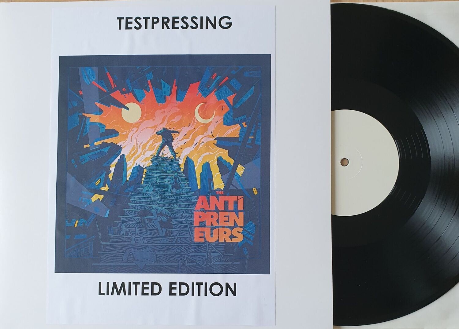 The Antipreneurs - Cash Cult Cannibals LP TESTPRESSUNG/TESTPRESSING