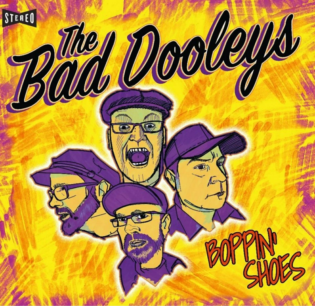 Bad Dooleys - Boppin Shoes LP inkl. Big Poster Limited Numbered to 100 only colored Vinyl PRE-ORDER Now Release Date 15.11.2024