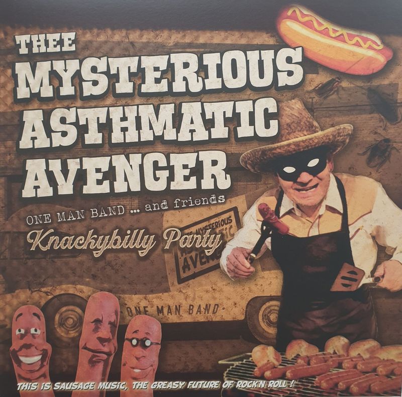 Thee Mysterious Asthmatic Avenger - Knackybilly Party LP Colored Vinyl
