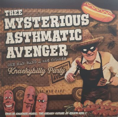 Thee Mysterious Asthmatic Avenger - Knackybilly Party LP Colored Vinyl