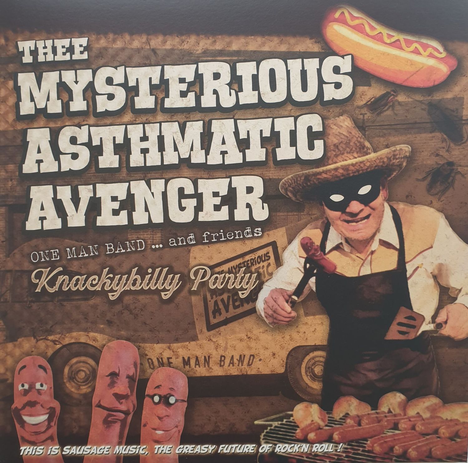 Thee Mysterious Asthmatic Avenger - Knackybilly Party CD Digipack