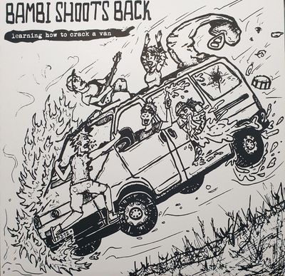 Bambi Shoots Back - Learning How To Crack A Van LP random Vinyl colour