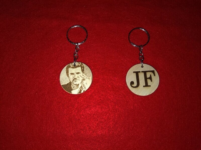 Nos Porte-clés recto-verso a l effigie de johnnyfranck