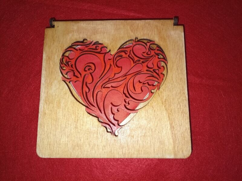 Élégant PORTE-ALLIANCE Boîte d'Anneaux de Mariage
