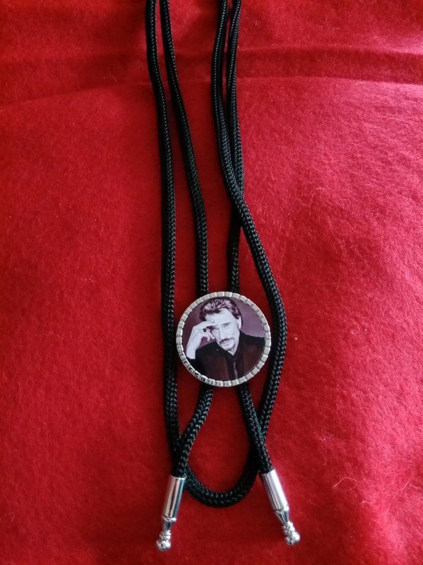 Cravate texane johnny Hallyday