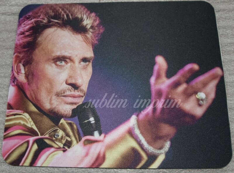 Tapis de souris Johnny Hallyday