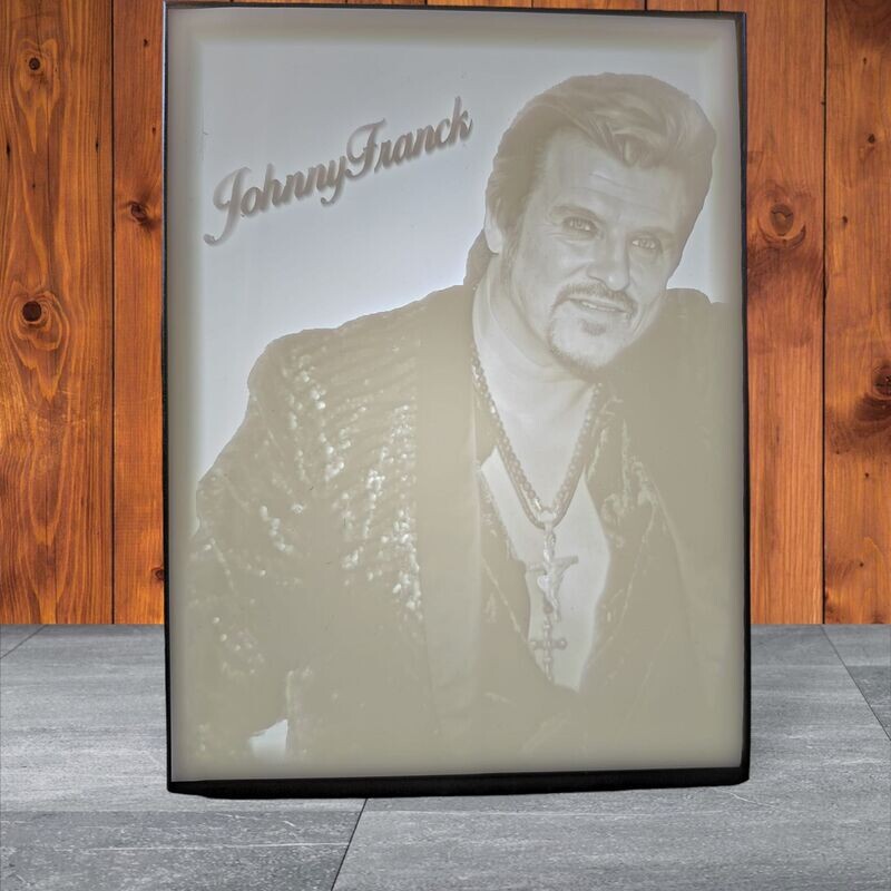 LAMPE LITHOPHANE a l'effigie de johnnyfranck