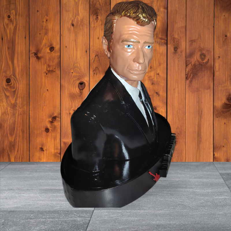 Buste de JOHNNY HALLYDAY